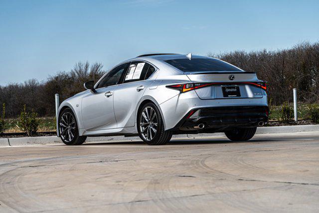 used 2022 Lexus IS 350 car, priced at $43,655