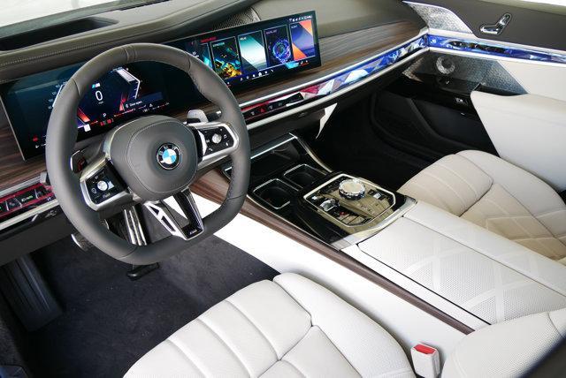 new 2025 BMW 760 car, priced at $135,075
