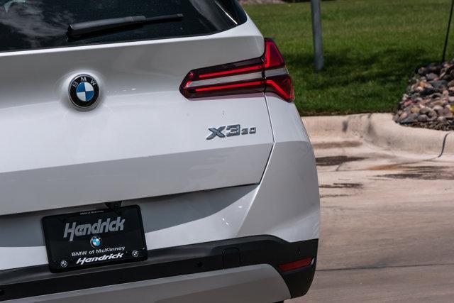 new 2025 BMW X3 car, priced at $57,975