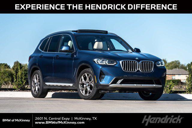 used 2022 BMW X3 car, priced at $37,955