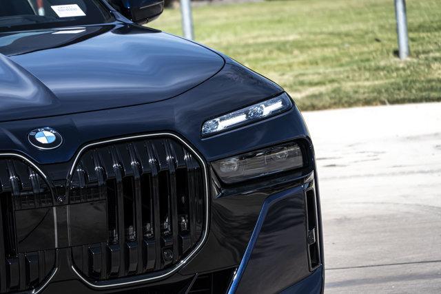 new 2025 BMW 740 car, priced at $113,525