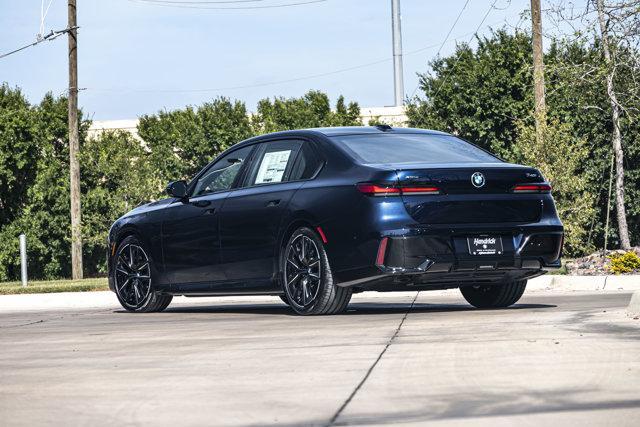 new 2025 BMW 740 car, priced at $113,525