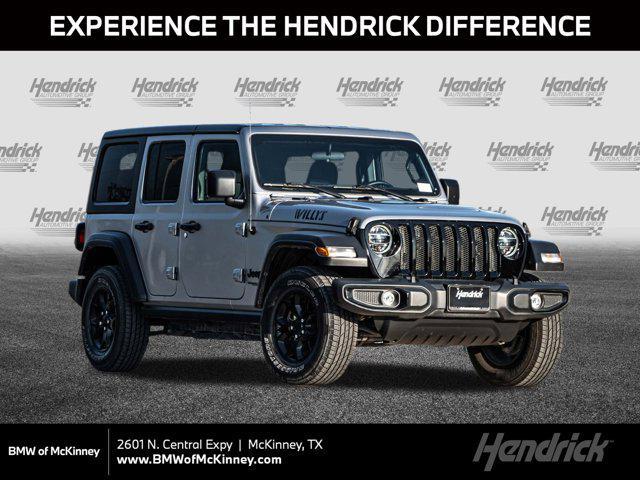 used 2021 Jeep Wrangler car, priced at $31,987