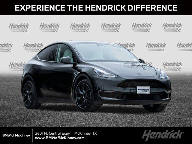 used 2025 Tesla Model Y car, priced at $39,897
