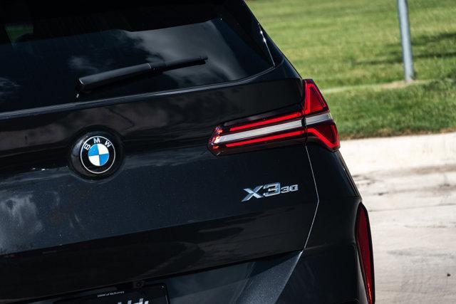 new 2025 BMW X3 car, priced at $59,675