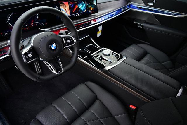 new 2025 BMW 740 car, priced at $103,005