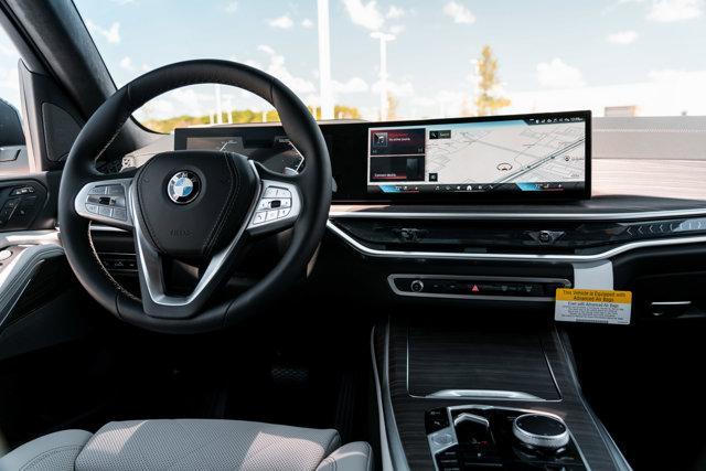 new 2025 BMW X7 car, priced at $93,375