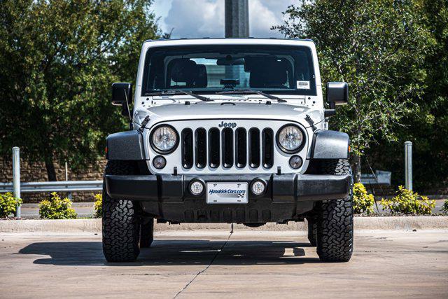 used 2017 Jeep Wrangler car, priced at $23,987