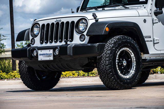 used 2017 Jeep Wrangler car, priced at $23,987