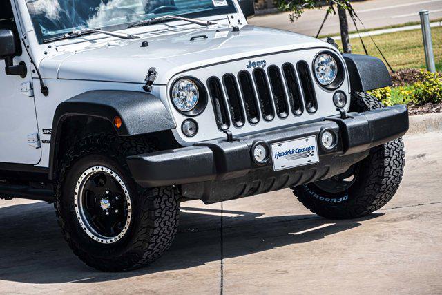 used 2017 Jeep Wrangler car, priced at $17,998