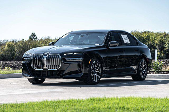 new 2025 BMW 740 car, priced at $102,055