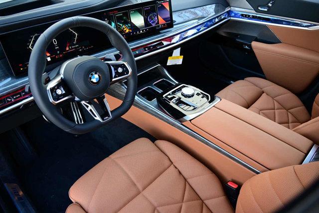 new 2025 BMW 740 car, priced at $102,055