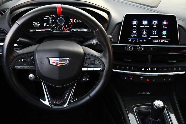 used 2022 Cadillac CT4-V car, priced at $55,988
