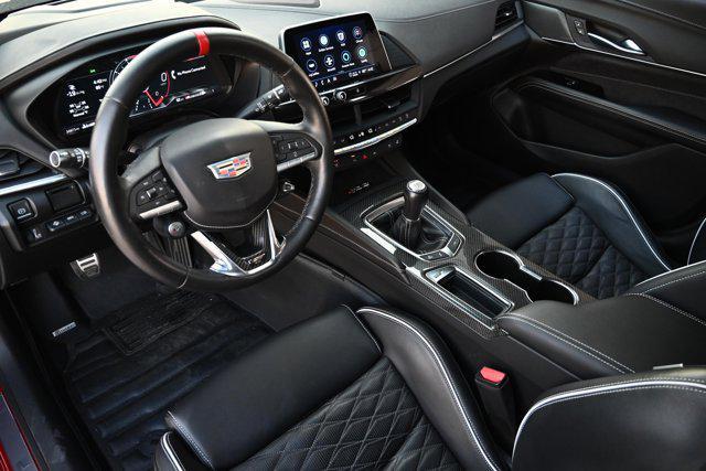 used 2022 Cadillac CT4-V car, priced at $55,988