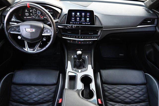 used 2022 Cadillac CT4-V car, priced at $55,988