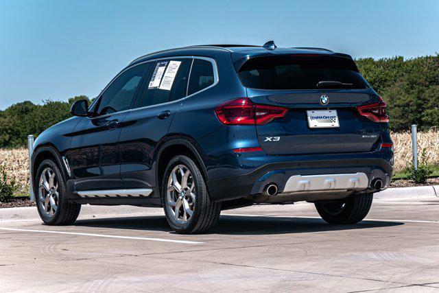 used 2021 BMW X3 car, priced at $31,887