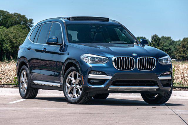 used 2021 BMW X3 car, priced at $31,887