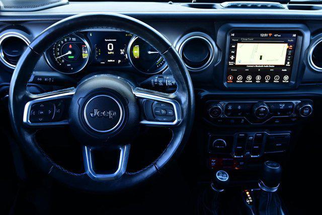 used 2022 Jeep Wrangler Unlimited 4xe car, priced at $37,879