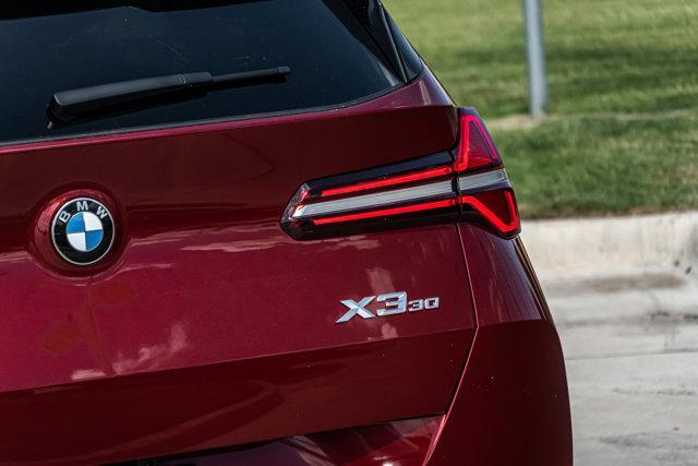 new 2025 BMW X3 car, priced at $57,275