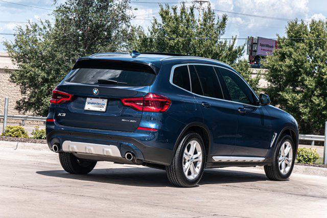 used 2021 BMW X3 car, priced at $30,879