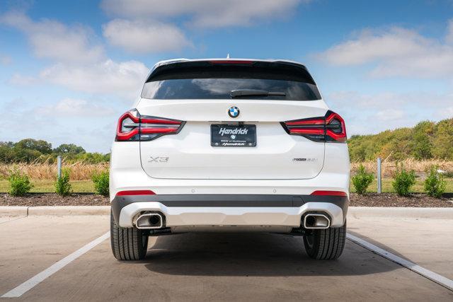 new 2024 BMW X3 car, priced at $50,245