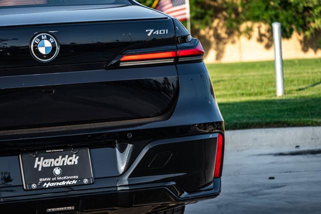 new 2025 BMW 740 car, priced at $107,125
