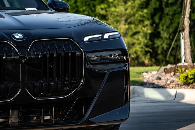 new 2025 BMW 740 car, priced at $107,125