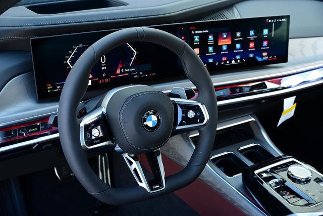 new 2025 BMW 740 car, priced at $109,225