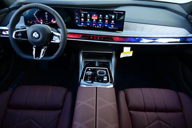 new 2025 BMW 740 car, priced at $109,225