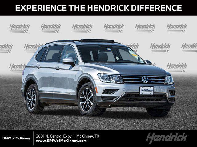 used 2021 Volkswagen Tiguan car, priced at $23,998