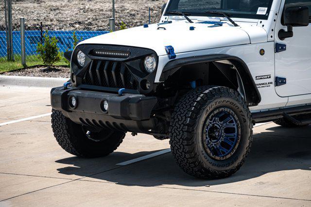 used 2017 Jeep Wrangler Unlimited car, priced at $23,987