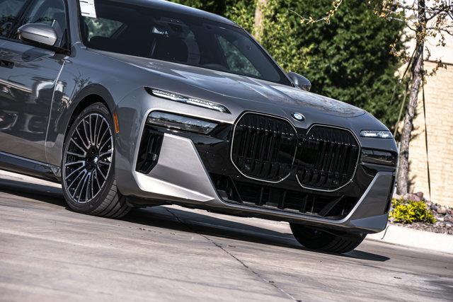 new 2025 BMW 740 car, priced at $110,575