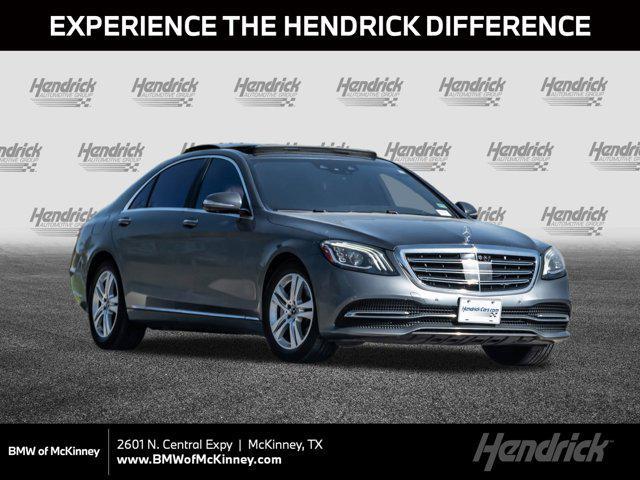 used 2018 Mercedes-Benz S-Class car, priced at $39,588