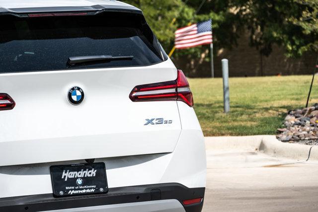 new 2026 BMW X3 car, priced at $56,025