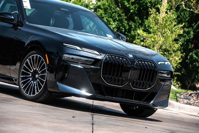 new 2025 BMW 740 car, priced at $104,475