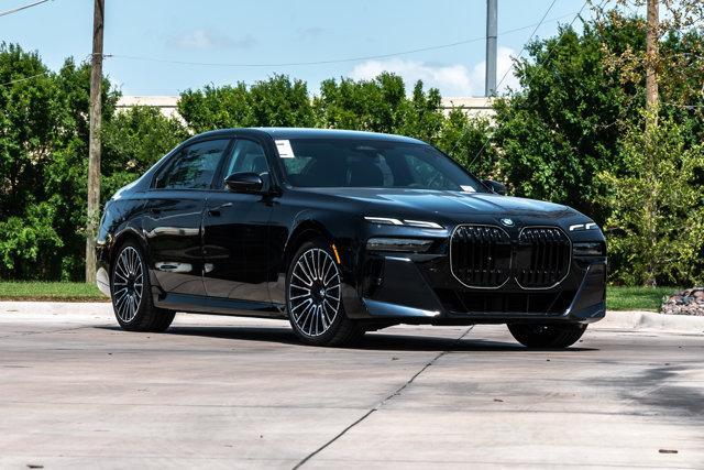 new 2025 BMW 740 car, priced at $104,475