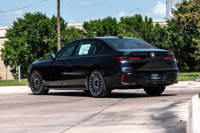 new 2025 BMW 740 car, priced at $104,475