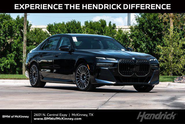 new 2025 BMW 740 car, priced at $104,475