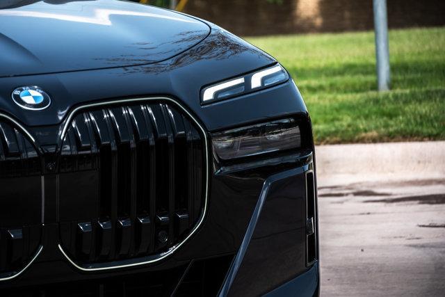 new 2025 BMW 740 car, priced at $104,475