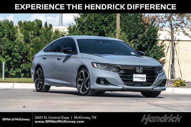 used 2021 Honda Accord car, priced at $22,987