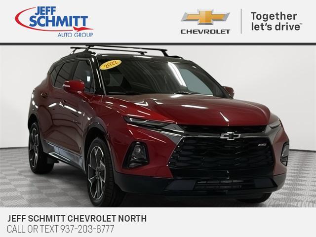 used 2022 Chevrolet Blazer car, priced at $33,214
