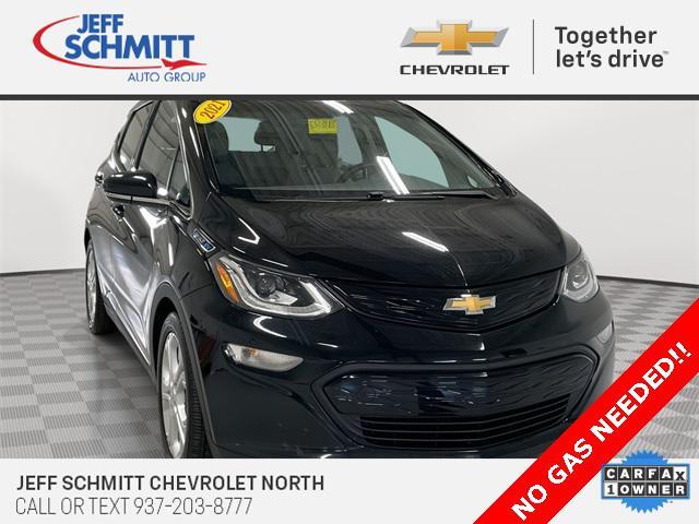 used 2021 Chevrolet Bolt EV car, priced at $11,528