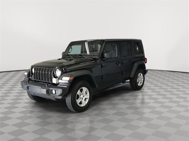 used 2023 Jeep Wrangler car, priced at $34,000