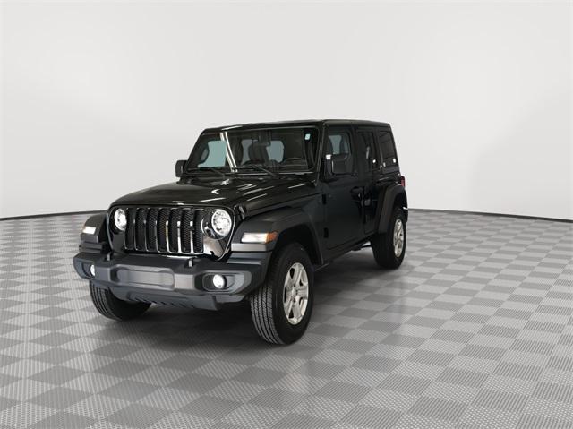 used 2023 Jeep Wrangler car, priced at $34,000