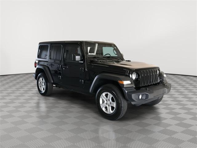 used 2023 Jeep Wrangler car, priced at $34,000