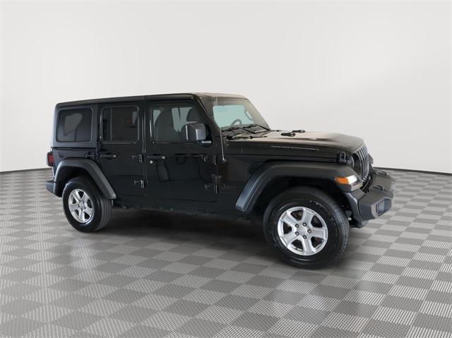 used 2023 Jeep Wrangler car, priced at $34,000