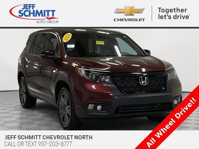 used 2021 Honda Passport car, priced at $21,706