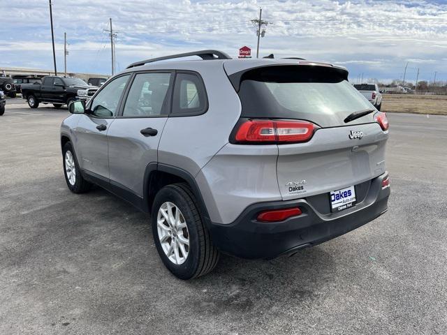 used 2016 Jeep Cherokee car, priced at $9,000