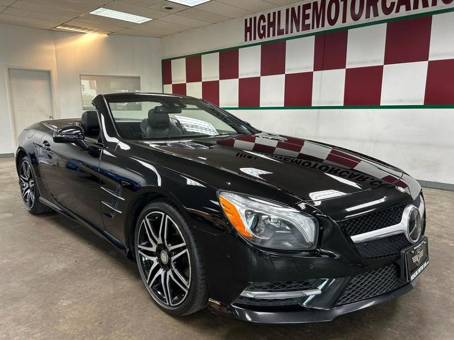 used 2015 Mercedes-Benz SL-Class car, priced at $32,997