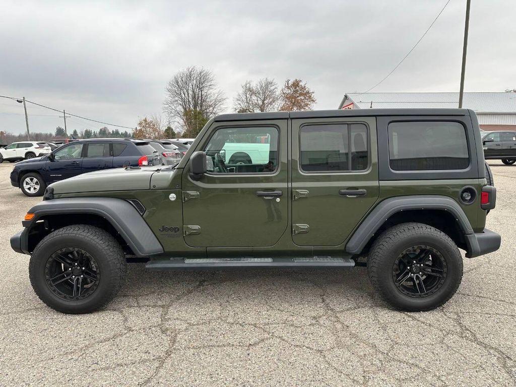used 2021 Jeep Wrangler Unlimited car, priced at $22,495